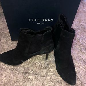 Cole Haan Black Booties